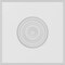 Ekena Millwork Standard Sedgwick Bullseye Rosette with Beveled Edge, 7"W x 7"H x 1"P ROSP070X070X100SDG03 - alternate 4